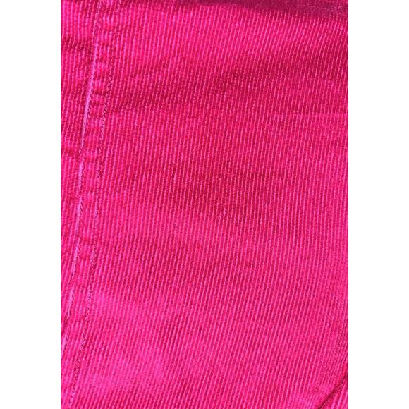 Liz Claiborne Pink Corduroy Jacket Retro Style Collared Button Up Casual Coat - Picture 7 of 9